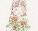 イラストや似顔絵お描きします ほんわか癒し系の手描きイラスト作成 イメージ3