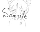 オシャレな画風でイラストを描きます 色々な絵をかいています。色素薄め、点と線で繋がれた絵など イメージ3