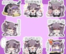 個性的・ポップなLINEスタンプ作ります 個性的な世界観LINEスタンプ作ります！ イメージ8