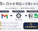 GmailをAIで自動分類しNotion記録します 返信下書きも自動生成。問い合わせ対応の手間を削減 イメージ1