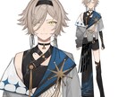 キャラデザ・キービジュ作成します イメージに沿ったイラストを提供いたします！ イメージ2