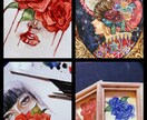 挿絵や似顔絵、ウェルカムボード描きます 毒かわいい世界観をお届けします イメージ4