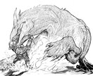 モンスターのイラストを描きます ご自由にお使いいただいて構いません。 イメージ1