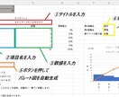 業務効率化・資料作成、Excelでお手伝いします Excelの困ったを解決！効率化･グラフ作成お任せください イメージ1