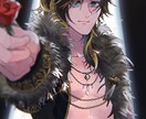 オリジナルキャラ/似顔絵描きます 厚塗り風、アニメ塗り風、ライブ風のイラストはいかがですか？ イメージ2