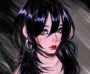 最短3日/厚塗りイラスト制作/アイコン制作します 色気づく瞳と耽美な色気。あなたの「好き」を深みのある厚塗り イメージ5