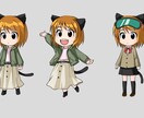 twitchのアイコン５個セット制作します twich かわいい　表情豊か　元気 イメージ2