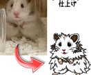 愛らしいペットのドット絵作成します リアル調、デフォルメ調などご希望の仕上がりにできます イメージ2