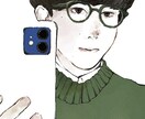 デジタルであたたかい似顔絵を描かせていただきます アイコンやご友人、ご家族、パートナーとの思い出に！ イメージ6