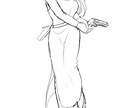 キャラクター全身立ち絵描きます TRPGなどに使えます。男女両方◯ イメージ10