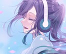 イラスト制作致します 配信用サムネや歌ってみた動画のサムネ等(透過素材もお渡し可) イメージ4