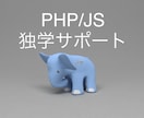 PHP/JS 独学のお手伝いをします 現役エンジニアがあなたの「独学」をサポートします！ イメージ1