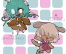 デフォルメイラスト制作致します アイコン等にぴったりのミニキャラをお描きします！ イメージ7