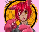 簡易SNSアイコン描きます オリジナルキャラクターやオーダーメイドでキャラ作成します！ イメージ4
