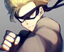 アイコン、ヘッダー、壁紙等作成します かっこよくハイセンスなイラスト描きます！！ イメージ9