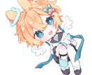 可愛いSNSアイコンを描きます ついぱっと目を引かれちゃうようなキャラクターを描きます！ イメージ7