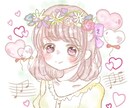 ふんわり♡可愛いアイコン描きます 透明感と可愛さのコンボ！紙風船のようなイラストです イメージ4