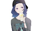 イラストレーターが可愛い女の子の似顔絵描きます あなたやお友達を今っぽいタッチで可愛く描きます！ イメージ3