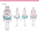 1枚絵から立ち絵など制作を承ります 配信用やmv、夢絵などどんな系統でも対応します。 イメージ3
