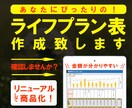 あなたにぴったりのライフプラン表を作ります 簡易アドバイスは無料でDMから！リニューアルして商品化！ イメージ1