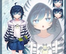 Vtuberさん向けのかわいい2Dモデル制作します モデリング、イラスト、パーツ分けのみの制作も対応可能です♪ イメージ6