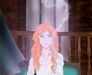 カッコイイ女の子、綺麗なイラストを作成いたします アイコン、配信ジャケットなど。目ヂカラ強め暗めが得意です イメージ7