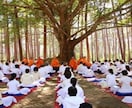 タイ・チェンマイのお寺で瞑想体験ができます ２−３日の初心者向け体験コースから修道所での本格的瞑想まで イメージ1