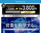 修正無料♪目に止まる広告バナーを作成します 現役デザイナーが低価格でご希望に合わせた雰囲気に仕上げます！ イメージ6