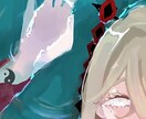 可愛い・美人良いとこ取りの絵柄で描きます 可愛らしさもあり、美人なキャラクターが描けます。 イメージ4