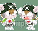 ポップでキャッチーなオリジナルキャラクター作ります かわいい！商用利用OK！販促効果バツグンなキャラ作ります！ イメージ8