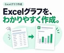 集計済みデータをExcelグラフにします 棒・折れ線グラフで、比較や推移を見やすく イメージ1