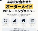ジム不要！あなた専用の自重トレメニューを作ります 家・公園ＯＫ｜初心者でも続けられるメニューを個別作成 イメージ5