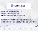 初心者OK！DifyでAIチャットボット構築します ノーコードで業務をAI化・即導入可 イメージ2