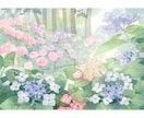 商用◎原画納品OK。水彩で風景のイラストを描きます 冊子の表紙や挿絵などに。清書前のラフは修正無制限で安心。 イメージ4