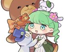 現在お急ぎ対応可！アニメ塗りイラストを制作します ミニキャラ制作や簡単な漫画制作も可能です！ イメージ7