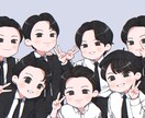 可愛いデフォルメイラストをお届けします Twitterなどに使うアイコンを描きます！ イメージ3