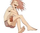 優しく可愛いシンプルな人物イラストを描きます 商用OK！最短翌日に納品出来ます！ イメージ1