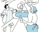 商用可◎目を引くシンプルなイラスト描きます イラストレーターが雑誌やWEBの挿し絵のお手伝い致します！ イメージ3