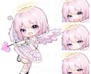 ゆめかわオーダーメイドSDイラストを制作します Vtuber様や配信者様などの活動者様向けイラストです イメージ3