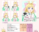 全工程！フルオーダーでLive2Dモデル制作します 安心の一括制作！こだわりのモデルでVtuberデビュー★ イメージ7