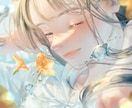 厚塗りからアニメ塗りまで！幅広いイラストを描きます 男女問わずキャラデザや１枚絵、イメージに合わせて絵描きます！ イメージ4