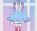 可愛い女の子の絵を描かせていただきます 貴方だけの可愛い女の子描かせてください！ イメージ3