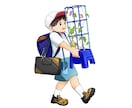 小学生のイラスト承ります 思い描く子供のキャラデザお描きします イメージ3
