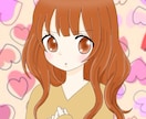 萌え系アイコン描きます ♡SNS等自由にご利用下さい♡ イメージ1