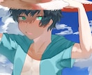 激安！一次創作のアイコンや1枚絵を描きます 絵柄寄せ可能です！何でもご相談ください！ イメージ1