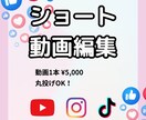 ショート動画編集します 1万回再生以上の実績多数！丁寧なヒアリングで対応いたします！ イメージ1