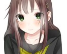 SNS用アイコンをバストアップで描きます 透明感のある女の子を描くのが得意です！ イメージ1