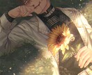 女性向け作品に◎美麗な一枚イラストを作成いたします 【表紙挿絵/音声作品カバー/配信/MVイラスト】など何でも！ イメージ3