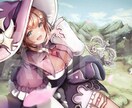 SNSアイコン用イラスト描きます 丁寧で目を惹くアイコンを作成します！背景デザインも！ イメージ2