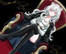 商用利用OK！厚塗りイラスト作成します IRIAM用立ち絵も対応！動作確認込み！ イメージ1